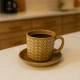 Porcelain Cup Set - 6 Pieces